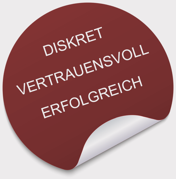 Diskret, vertrauensvoll, erfolgreich